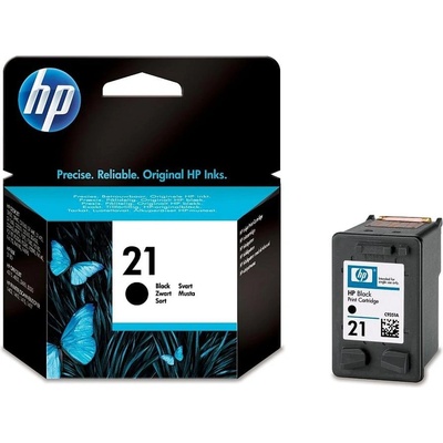 HP 21 Black Inkjet Print Cartridge (C9351AE)