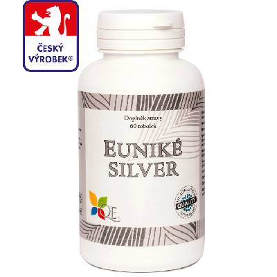 Euniké Silver - chlorella, šišák bajkalský, 60 tobolek