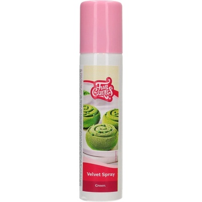 FunCakes Velvet sprej Green Zelená 100 ml