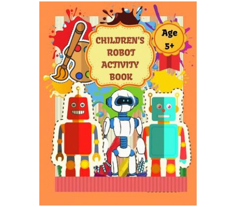 Children's Robot Activity Book