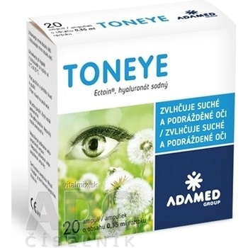 Toneye očné kvapky ampulky 20 x 0,35 ml