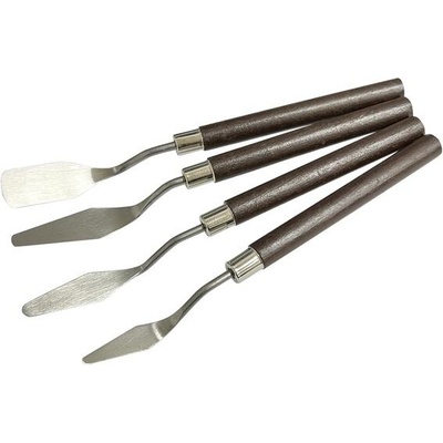 Škrabka na barvu CHENGZI s dřevěnou rukojetí, škrabka na umění, nástroj na malování vodním práškem, – Zbozi.Blesk.cz