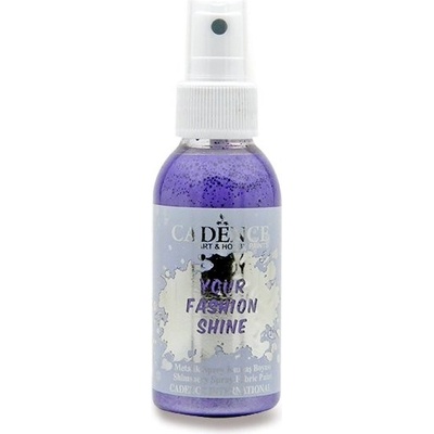 Cadence Barvy na textil Your Fashion Shine fialová 100 ml