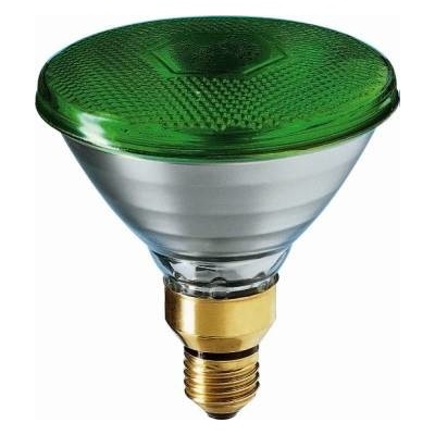 Philips 80W E27 PAR38 30D green 7 ks