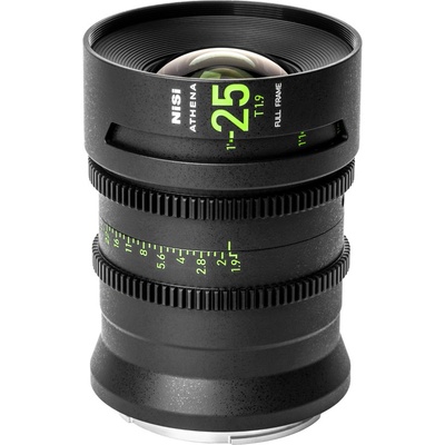 NiSi Cine Lens Athena Prime 25mm T1.9 Fujifilm G-Mount
