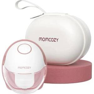 Momcozy Електрическа помпа за кърма Momcozy - M6, Hands-free, червена (602835182472) - baby
