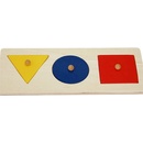 Montessori Puzzle geometrické tvary