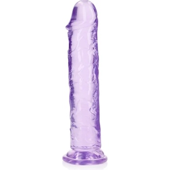 Image 1 of Shots Toys Джели дилдо Real Rock Crystal Clear 9" лилаво