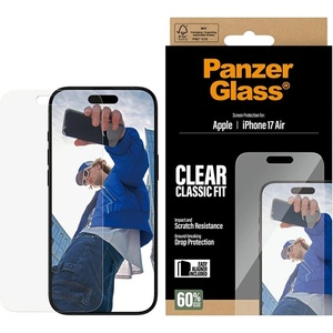 Panzer - Класически протектор за екран с EasyAligner - iPhone 17 Air - Прозрачен