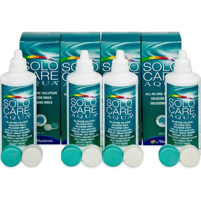 Menicon Solo Care Aqua 4 x 360 ml