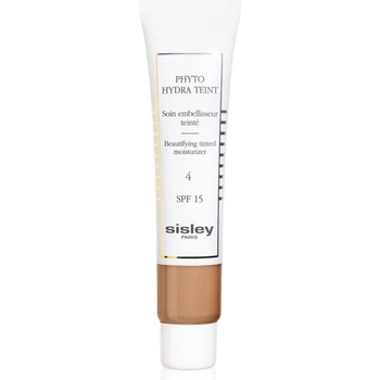 Sisley Phyto-Hydra Teint тониращ и хидратиращ крем-гел с озаряващ ефект SPF 15 цвят 4 Tan 40ml