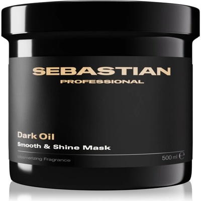 Sebastian Professional Dark Oil интензивна подхранваща маска за блясък и мекота на косата 500ml
