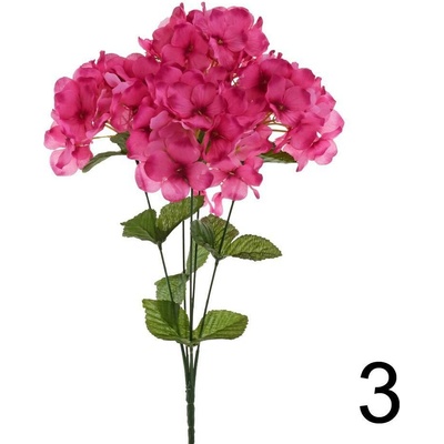 Kytica Hortenzia 45cm ružová 240853R