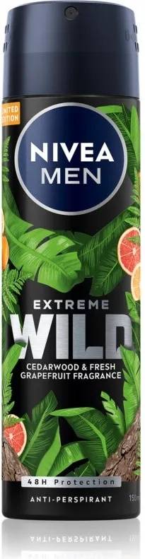 Nivea Men Extreme Wild Cedarwood & Fresh Grapefruit deo spray 150 ml