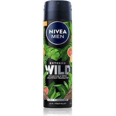 Nivea Men Extreme Wild Cedarwood & Fresh Grapefruit deo spray 150 ml