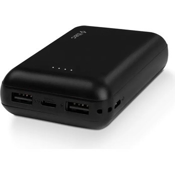 Ttec Портативна батерия ttec - ReCharger Duo, 10000 mAh, черна (8694470828756)