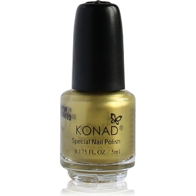 Konad pečiatkovací lak na nechty zlatý 5 ml