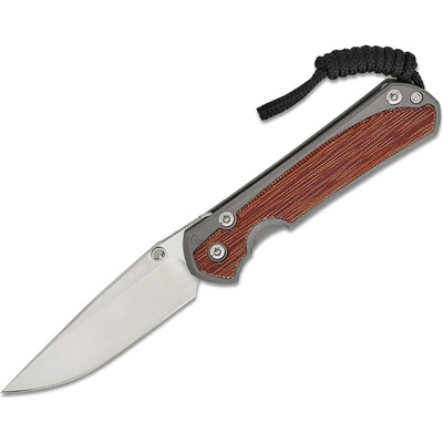 Chris Reeve Small Sebenza 31 Inlay Natural Micarta Glass Blasted MagnaCut