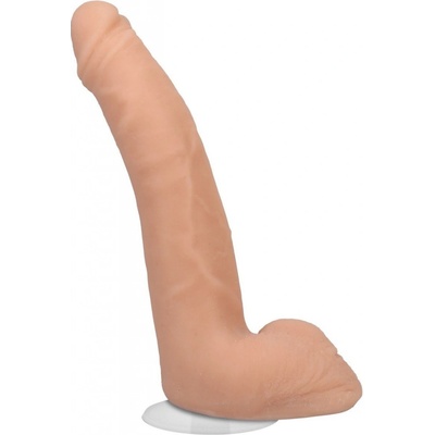Doc Johnson Signature Cocks Quinton James ULTRASKYN 9.5″ Cock with Vac U Lock Suction Cup tělové dildo s Vac U Lock přísavkou 22,5 x 4 - 4,6 cm