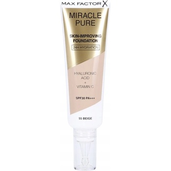 Max Factor Miracle Pure Skin dlhotrvajúci make-up SPF30 55 Beige 30 ml