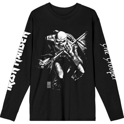 Iron Maiden 50 Trooper Isolated (Sleeve Print) Black XL Риза (IMLST213MB04)