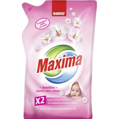 Sano Maxima Омекотител Sano Maxima Sensitive, 1 литър