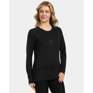 Kilpi Дамска функционална тениска с дълъг ръкав Kilpi SPOLETO-W Black Kilpi | Cheren | ЖЕНИ | 34