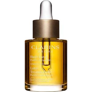 Clarins Face Treatment Oil Lotus регенериращо олио с изглаждащ ефект за смесена и мазна кожа за жени 30 мл