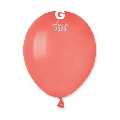 Gemar Balónek 13cm 5 #078 korálový bal