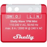 Shelly Wave 1PM Mini LR Смарт Z-Wave реле (3800238071936)