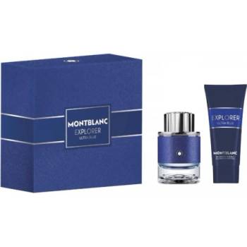 Mont Blanc Комплект за мъже Mont Blanc Explorer Ultra Blue - Eau de Parfum 60 мл + Душ гел 100 мл