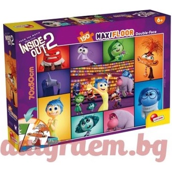 Lisciani Пъзел lisciani 109814 - 150 части - Отвътре навън 2, двулицев пъзел (li109814)