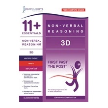 11+ Essentials - 3-D Non-verbal Reasoning Book 1 First Past the Post - CEM Durham University - Paperback / softback