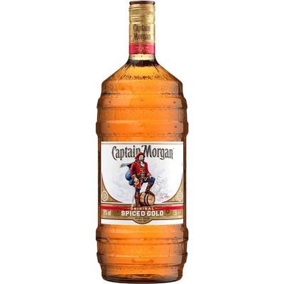 Captain Morgan Original Spiced Gold Barrel Bottle 35% 1,5 l (holá láhev)