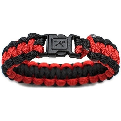 Rothco PARACORD červená/černá