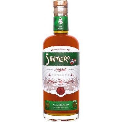 Santero 10 Aniversario Rum 37,5% 0,7 l (holá láhev)
