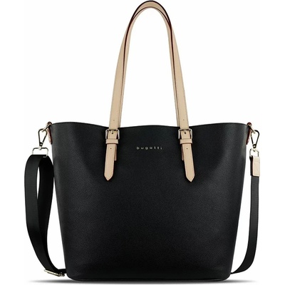 Bugatti Ella Shopper L 49362501 černá velká kabelka