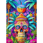 Enjoy - Puzzle Jungle Skull - 1 000 piese