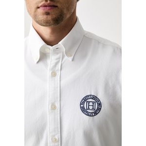 Hackett риза тип Оксфорд мъжка от памук (HM3010768)