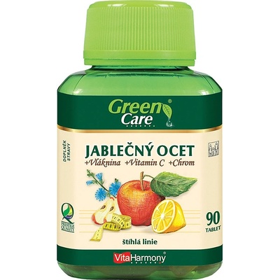 VitaHarmony Jablečný ocet + vláknina + chrom + vitamin C 90 tabliet