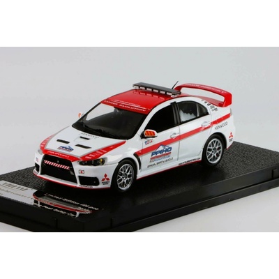 Mitsubishi Lancer Evolution X bílá/červená VITESSE 1:43