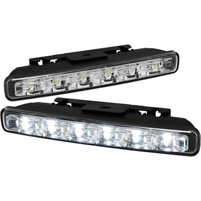 CAR.COOL 5263 LED světla pro denní svícení pro auta, 6000K, 6 LED, bílé