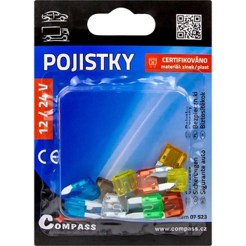 Compass Pojistky nožové MINI 10 ks