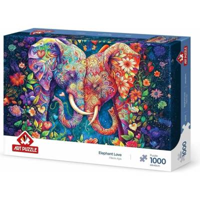ART PUZZLE Slonia láska 1000 dielov