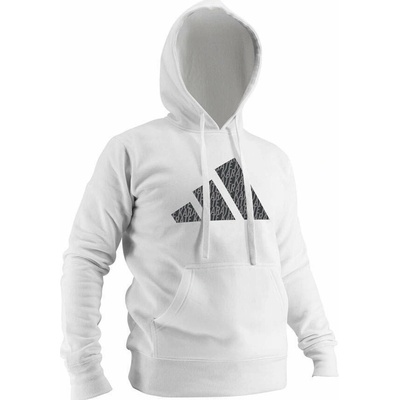 adidas Karate mikina s kapucňou biela