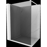 Mexen Kioto преграда за душ Walk-in 100 x 200 см, графит 8 мм, бяла - 800-100-101-20-40 (800-100-101-20-40)