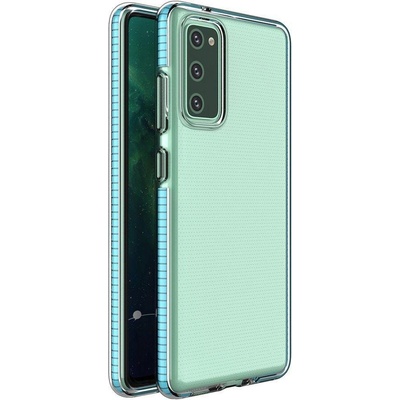 Izmael Pокривало Spring clear TPU за Samsung Galaxy A02s - Тюркоазен KP10509 (10509)