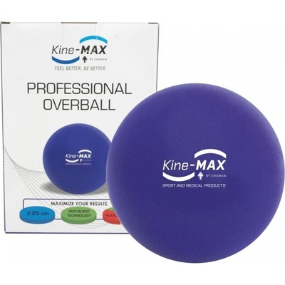 Kine MAX Professional Overball cvičebná lopta 25cm modrá