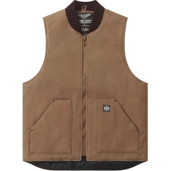 West coast choppers Потник West coast choppers Heavy Duty vest - Brown (Brown)