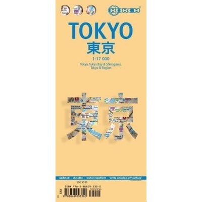 Tokyo 1:17t mapa Borch